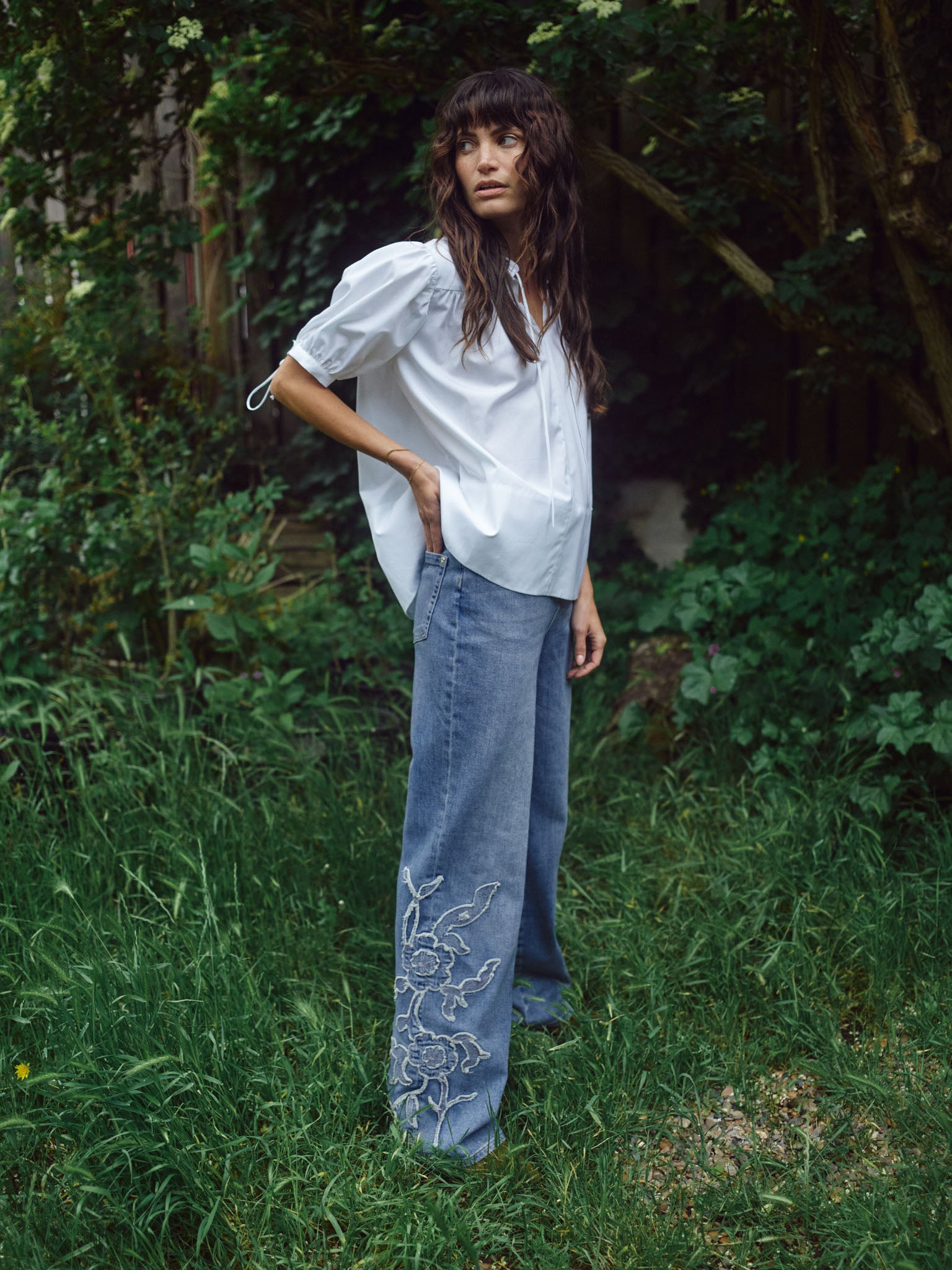 Modelshot / Light Blue / Detail